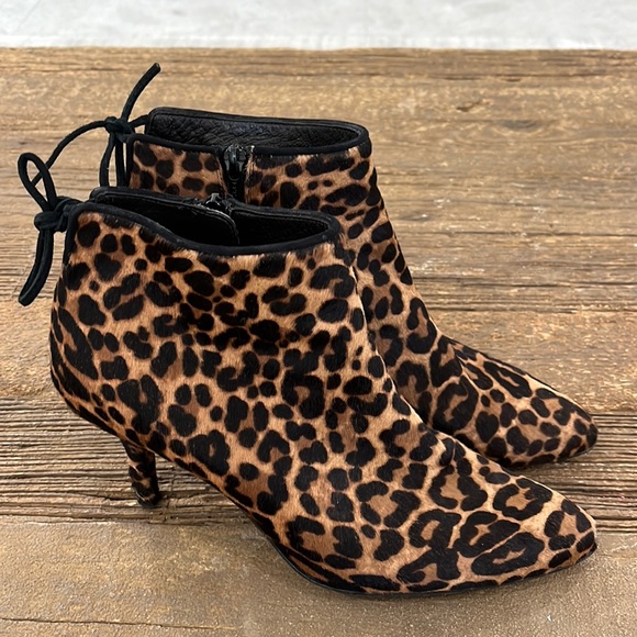 Stuart Weitzman Shoes - Stuart Weitzman Animal Print Ankle Boots